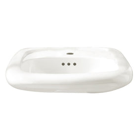 Murro 21-1/4"W Universal Design EverClean Bathroom Sink with Overflow for Single Hole Faucet