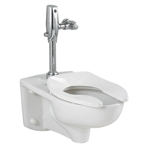 Afwall Millennium Wall-Mount FloWise Elongated Flushometer Toilet Bowl with EverClean - OPEN BOX
