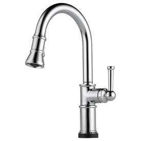 Artesso Single Handle Pull Down Kitchen Faucet with Smart Touch Technology