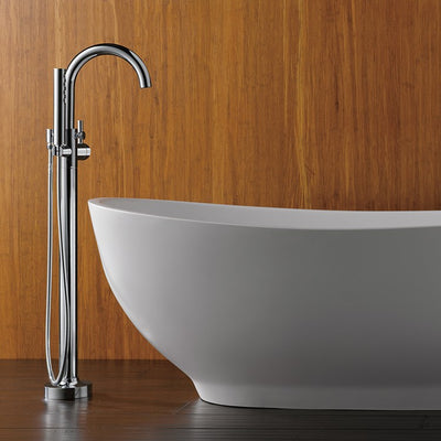 Odin Single Handle Freestanding Tub Filler with Handshower