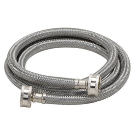 Washer Connector High Efficiency Braided Stainless Steel 60 Inch 3/4 Inch Hose Fitting