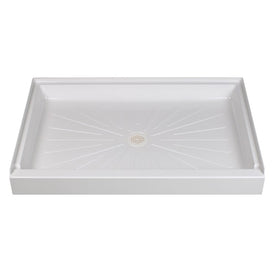 Durabase 48"W x 32"D Shower Base with Center Drain