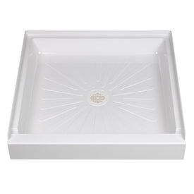 Durabase 32"W x 32"D Shower Base with Center Drain