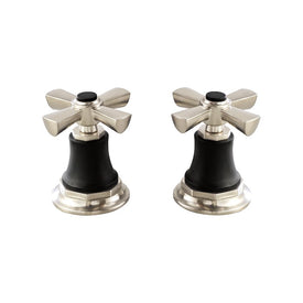 Rook Bathroom Faucet Cross Handle Kit Set of 2