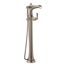 Rook Single Handle Freestanding Tub Filler with Handshower