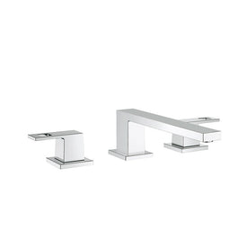 Eurocube Two Handle 3-Hole Roman Tub Filler