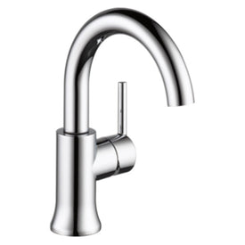 Trinsic Single Handle High Arc Bathroom Faucet with Drain