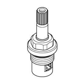 Replacement 1/2" Left-Hand Ceramic Cartridge Head Part