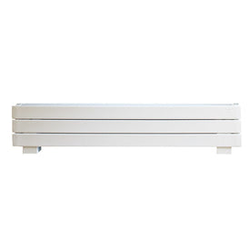 Residential 7' Electric Baseboard Radiator 240 Volt - Runtal White