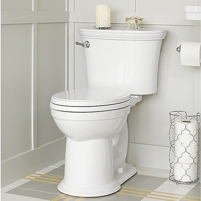 Heritage Vormax Right Height Elongated 2-Piece Toilet 1.28 GPF
