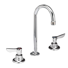 Monterrey Two Handle Widespread Gooseneck Bathroom Faucet with Lever Handles 0.5 GPM