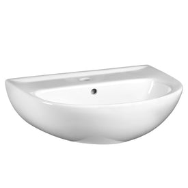 Evolution 22"W Pedestal Sink Top for Single Hole Faucet