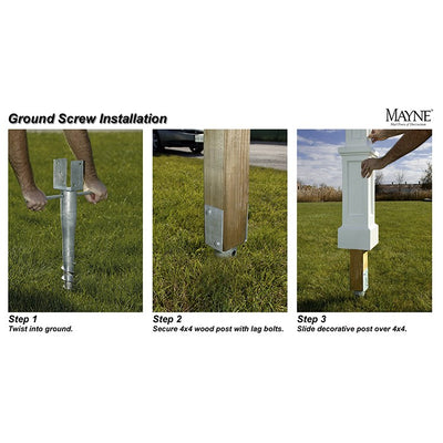 No Dig Ground Anchor