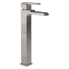 Ara Single Handle Bathroom Faucet with Channel Spout for Vessel Sinks without Drain