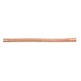 Water Heater Connector Copper Flexible 3/4x18" Female SweatxMale Sweat Copper