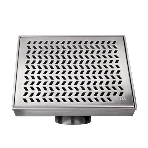 Delmar Series Nami Line Centerpoint Drain 5-3/4" x 5-3/4"
