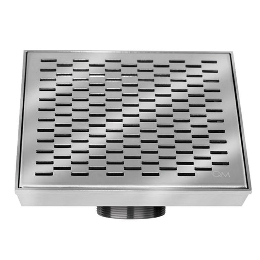 Delmar Series Delta Line Centerpoint Drain 4" x 4"