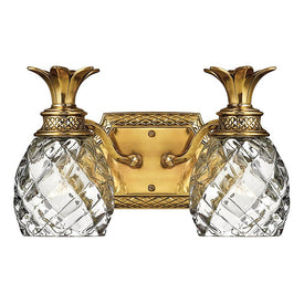 Plantation Two-Light Bathroom Lighting Fixture