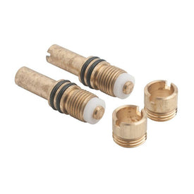 Spindle Assembly Temptrol with Plaster Shield for Temptrol Shower Faucets with Integral Stops Escutcheon Screw Retainer Stop Plaster Shield