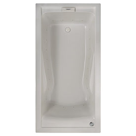 Evolution 72"L x 36"W Deep Soak Air Bathtub with EverClean