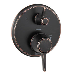 Metris C Pressure Balance Valve Trim with Diverter