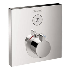 ShowerSelect E Square Thermostatic Single-Function Shower Trim
