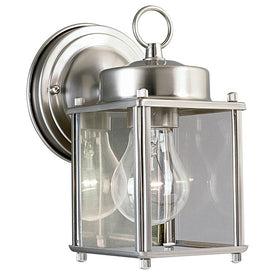 Flat Glass Single-Light Wall Lantern
