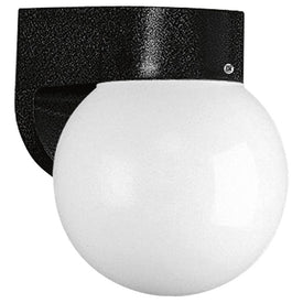 Polycarbonate Single-Light Wall Lighting Fixture