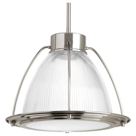 Prismatic Glass Single-Light LED Pendant