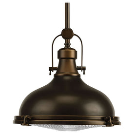 Fresnel Lens Medium Single-Light LED Pendant with AC LED Module