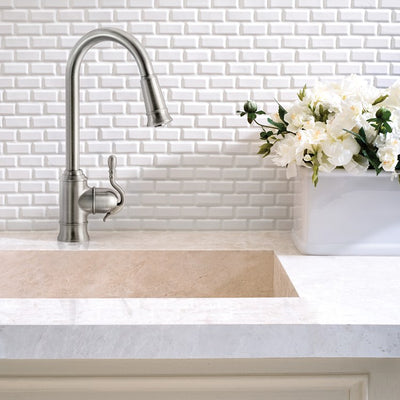 Woodmere Single Handle Pull Down Kitchen Faucet - OPEN BOX