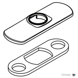 Rizon Escutcheon for Bathroom Faucet