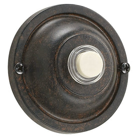 2.5" Plain Round Lighted Doorbell Button
