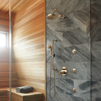 Litze H2OKinetic Four-Function Raincan Shower Head