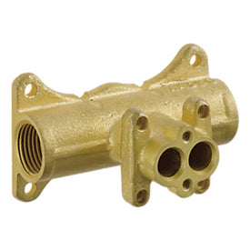 Litze Single Hole Brass Rough-In for Wall-Mount Faucet