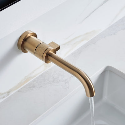 Litze Single Handle Wall-Mount Bathroom Faucet - OPEN BOX