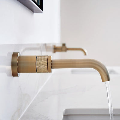 Litze Single Handle Wall-Mount Bathroom Faucet - OPEN BOX