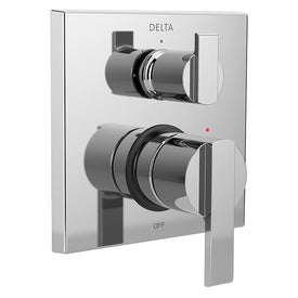Angular Modern Monitor 14 Series Pressure Balance Valve Trim with Three-Function Diverter
