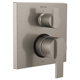 Angular Modern Monitor 14 Series Pressure Balance Valve Trim with Three-Function Diverter