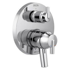 Contemporary Monitor 17 Series Pressure Balance Valve Trim with Three-Function Diverter