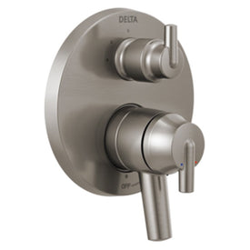 Contemporary Monitor 17 Series Pressure Balance Valve Trim with Three-Function Diverter