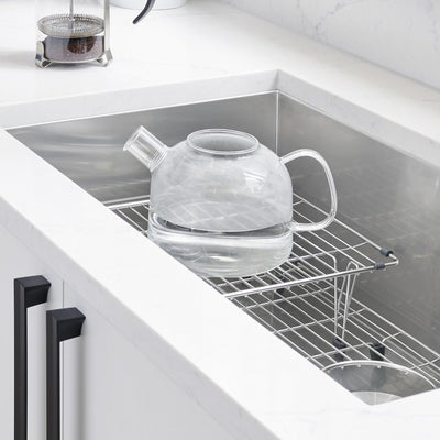 15-3/8"L x 10-13/16"W Multi-Level Stainless Steel Sink Grid