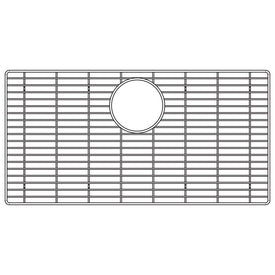27-1/6"L x 13-3/4"W Stainless Steel Sink Grid