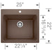 401922 Laundry Utility & Service/Laundry Utility & Service Sinks/Drop in Utility Sinks