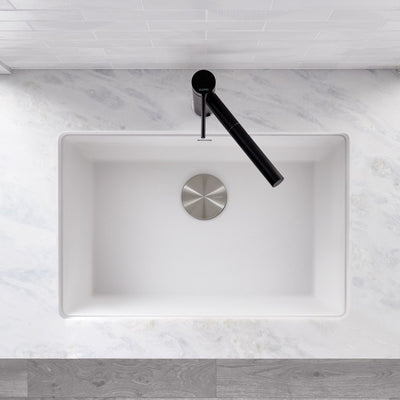 Precis 26-13/16" Single Bowl Silgranit Undermount Kitchen Sink
