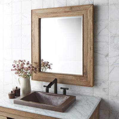 Chardonnay Rectangular Wall Mirror