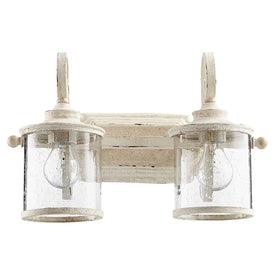 San Miguel Two-Light Bathroom Vanity Fixture