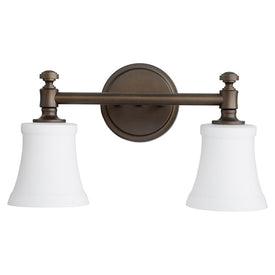 Rossington Two-Light Bathroom Vanity Fixture