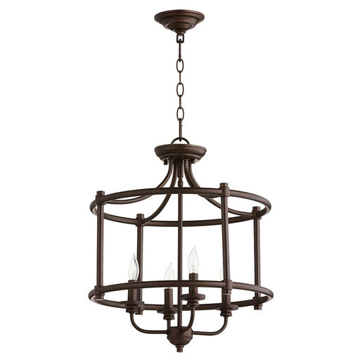 Rossington Four-Light Convertible Semi-Flush Mount Ceiling Fixture/Pendant