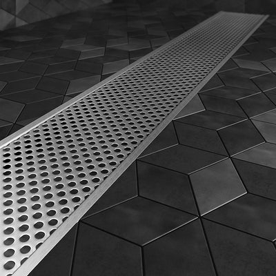 Adjustable Series 48" Perforated Linear Drain Kit